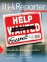 RiskReporter. Using the best hiring practices. Managing volunteers at your organization Human resources checklist