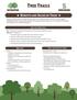 Tree Trails. Benefits and Values of Trees