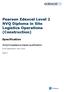 Pearson Edexcel Level 2 NVQ Diploma in Site Logistics Operations (Construction)