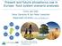 Present and future phosphorus use in Europe: food system scenario analyses