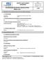 SAFETY DATA SHEET Revised edition no : 0 SDS/MSDS Date : 30 / 8 / 2013