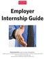 Employer Internship Guide