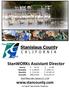StanWORKs Assistant Director. Stanislaus County.  An Equal Opportunity Employer