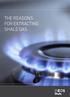 THE REASONS FOR EXTRACTING SHALE GAS