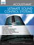ULTIMATE SOUND CONTROL SYSTEMS