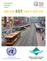 ASIAN EST INITIATIVE. Environmentally Sustainable Transport. United Nations Centre for Regional Development