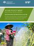 ACIAR POLICY BRIEF. Research findings with policy implications