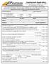 Employment Application 916 E. Packard Hwy, Charlotte, MI ,