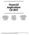 Financial. Implications Of rbst