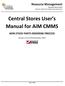 Central Stores User s Manual for AiM CMMS