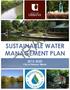 SUSTAINABLE WATER MANAGEMENT PLAN DRAFT City of Urbana, Illinois