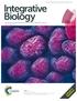 Integrative Biology. Medline! Indexed in. Interdisciplinary approaches for molecular and cellular life sciences