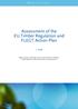 Assessment of the EU Timber Regulation and FLEGT Action Plan