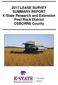 2017 LEASE SURVEY SUMMARY REPORT K-State Research and Extension Post Rock District OSBORNE County