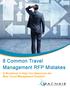 8 Common Travel Management RFP Mistakes