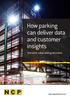 How parking can deliver data and customer insights