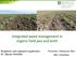 Integrated weed management in organic field pea and lentil