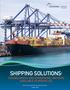 SHIPPING SOLUTIONS: TECHNOLOGICAL AND OPERATIONAL METHODS AVAILABLE TO REDUCE CO 2