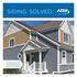 SIDING. SOLVED. Introducing AZEK s Reinforced Polymer Composite Siding