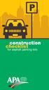 construction checklist