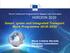 HORIZON Smart, green and integrated Transport Work Programme Maria Cristina Marolda European Commission DG MOVE