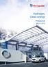 Hydrogen, Clean energy. Press kit March 2018