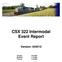 CSX 322 Intermodal Event Report. Version: