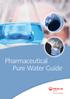 Pharmaceutical Pure Water Guide