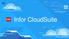 Infor CloudSuite. Copyright 2014 Infor. All rights reserved.