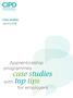 Case studies. January Apprenticeship programmes. case studies. with top tips for employers