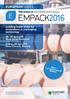 EUROPEAN SERIES. Leading trade show for innovations in packaging technology. New: 1-st International Edition