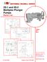 2S-1 and 5S-2 Multiplex Plunger Pumps Parts List