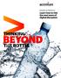 BEYOND. Brands as Platforms Learn how to ride the next wave of digital disruption