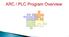 ARC / PLC Program Overview