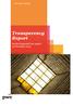 Transparency Report. for the Financial Year ended 31 December