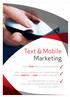 Text & Mobile Marketing