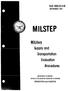 MILSTEP. MILitary Supply and Transportation Evaluation Procedures. DoD M SEPTEMBER (PRODUCTION and LOGISTICS)