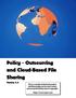 Policy Outsourcing and Cloud-Based File Sharing