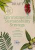 Environmental Sustainability Strategy