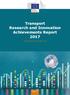 Transport Research and Innovation Achievements Report Studies and Reports