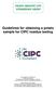 Guidelines for obtaining a potato sample for CIPC residue testing