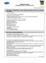 Safety Data Sheet according to (EU) 2015 / 830 and OSHA GHS Page 1/10 Revision: September 6, 2017