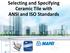 Selecting and Specifying Ceramic Tile with ANSI and ISO Standards