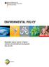 ENVIRONMENTAL POLICY. Renewable energy sources in figures - national and international development