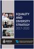 EQUALITY AND DIVERSITY STRATEGY