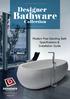 Designer. Bathware. Collection. rickmcleans.com.au Edition 24
