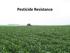 Pesticide Resistance