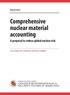 Comprehensive nuclear material accounting