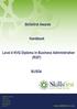 Handbook. Level 4 NVQ Diploma in Business Administration (RQF) BUSD4