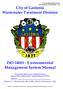 ISO Environmental Management System Manual